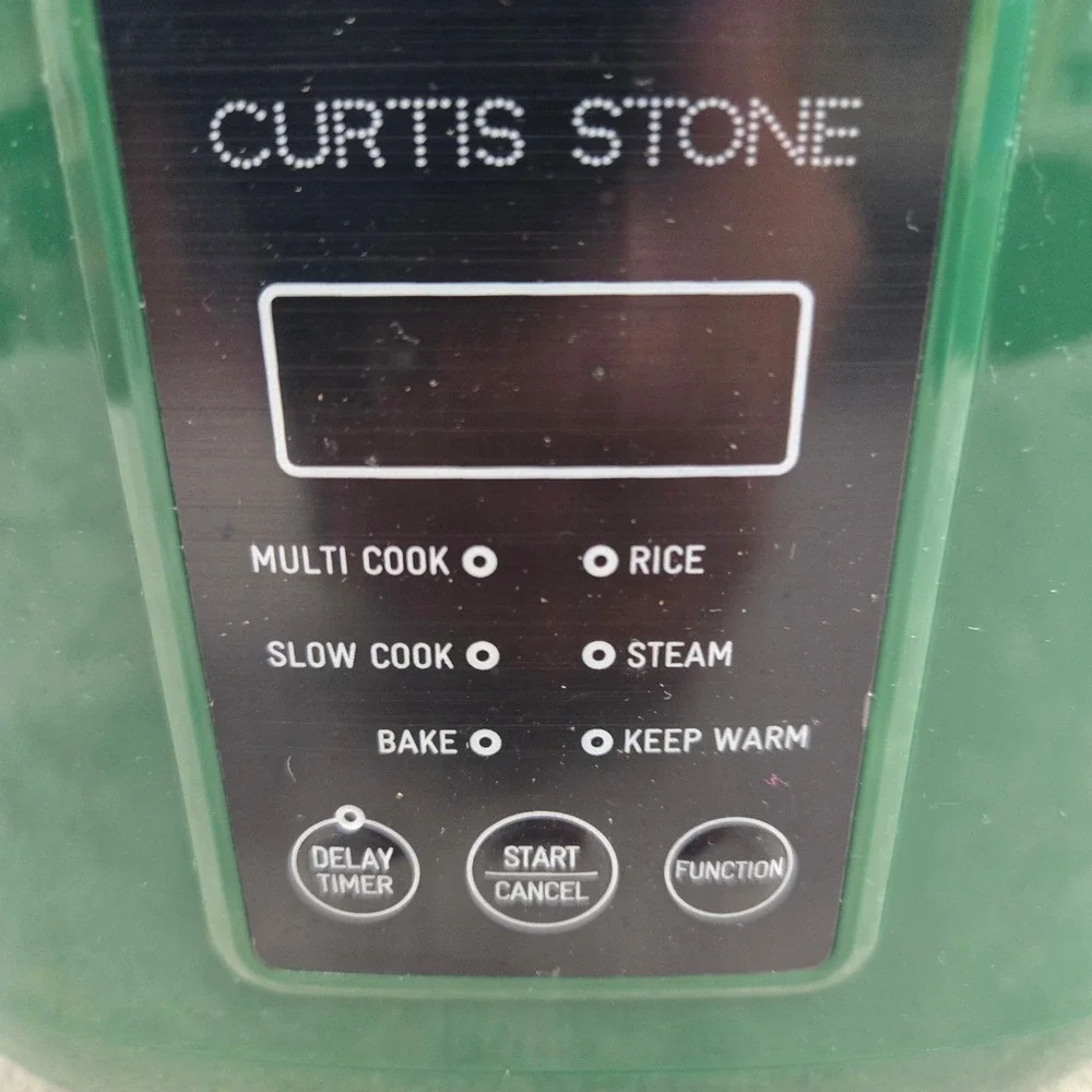 Curtis Stone 2QT Multi Cooker Hunter Green Rice Slow Cooker 10532HG Works